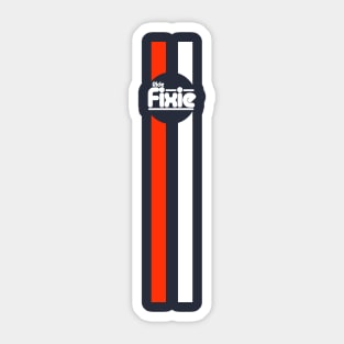 Fixie Strips Sticker